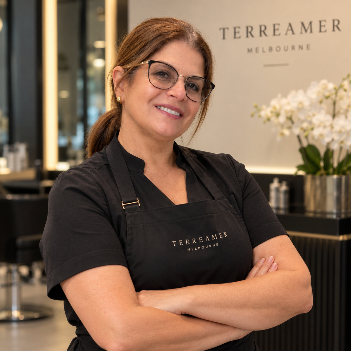 Reception at Terreamer salon, 456 St Kilda Rd, Melbourne