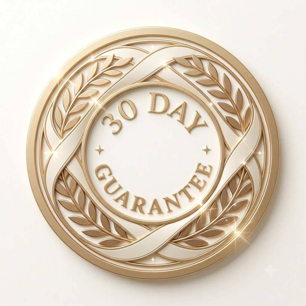30 Day Happy Hair Guarantee - Industry First