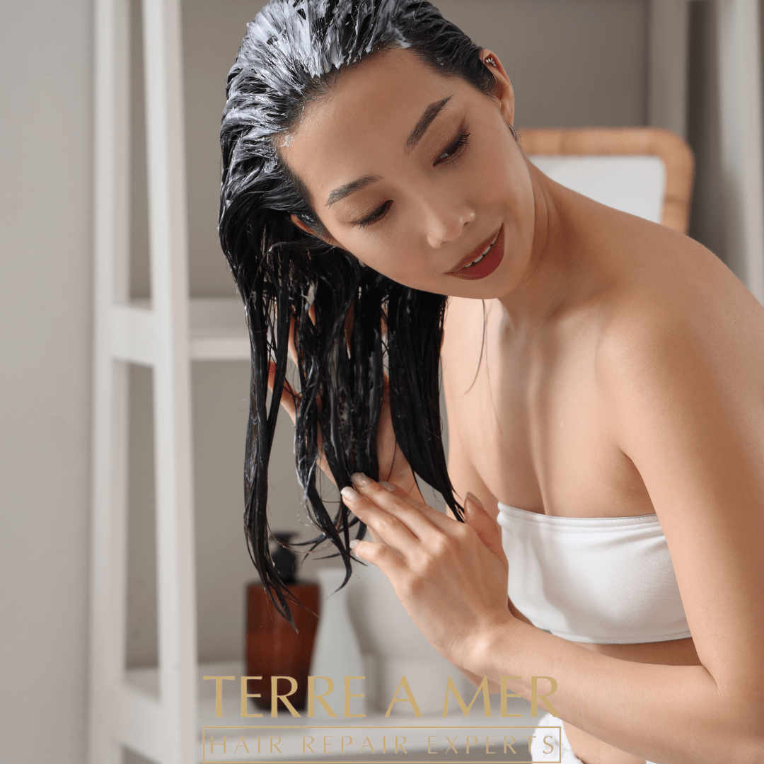 Deep Fortifying Keratin/Argan Oil Shampoo 60ml Travel Size - Keratin &amp; Nanoplasty SAFE - Terreamer