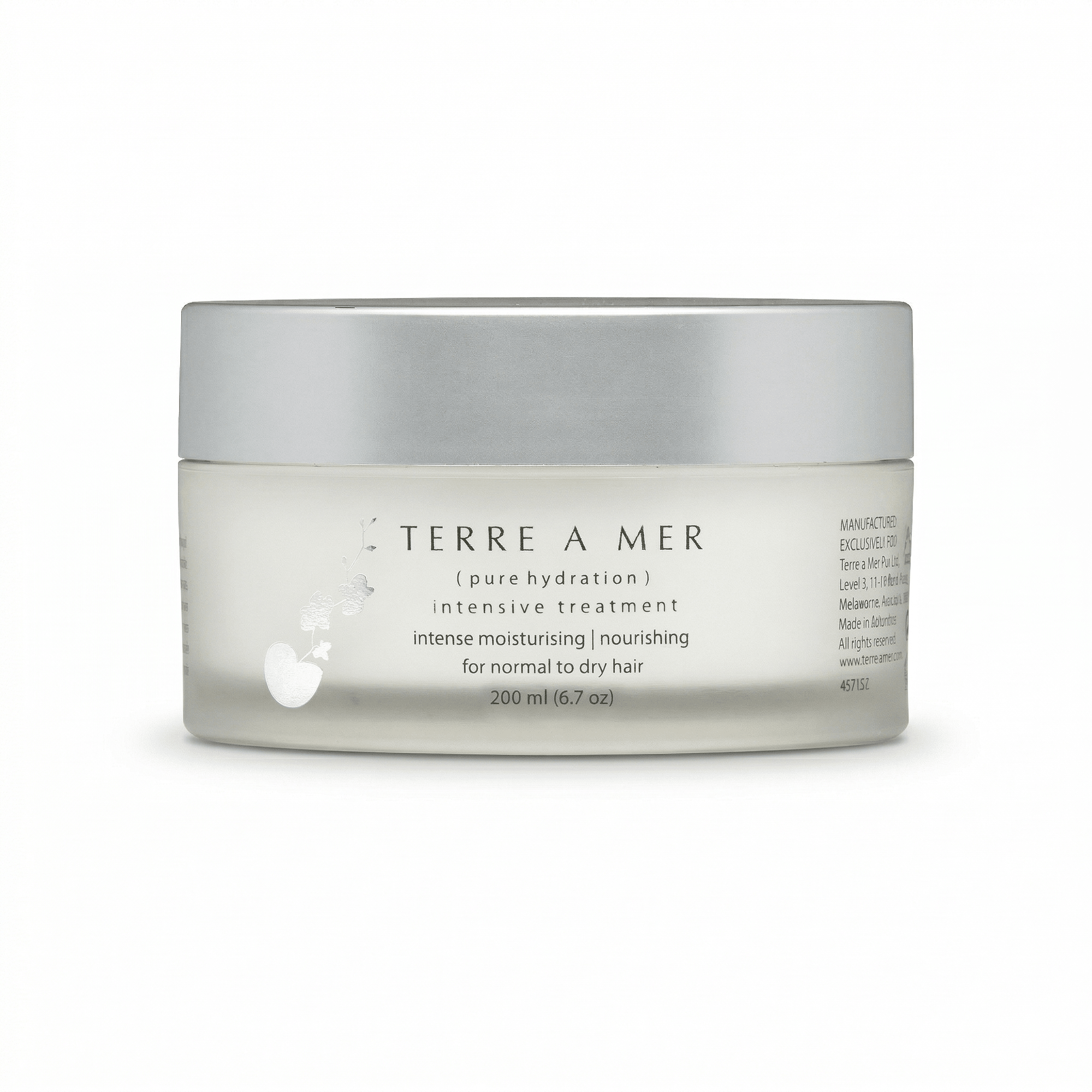 Pure Hydration Amino Acid/Argan Oil Intensive Treatment 200ml - Keratin & Nanoplasty SAFE - Terreamer