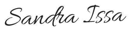 Sandra's signature