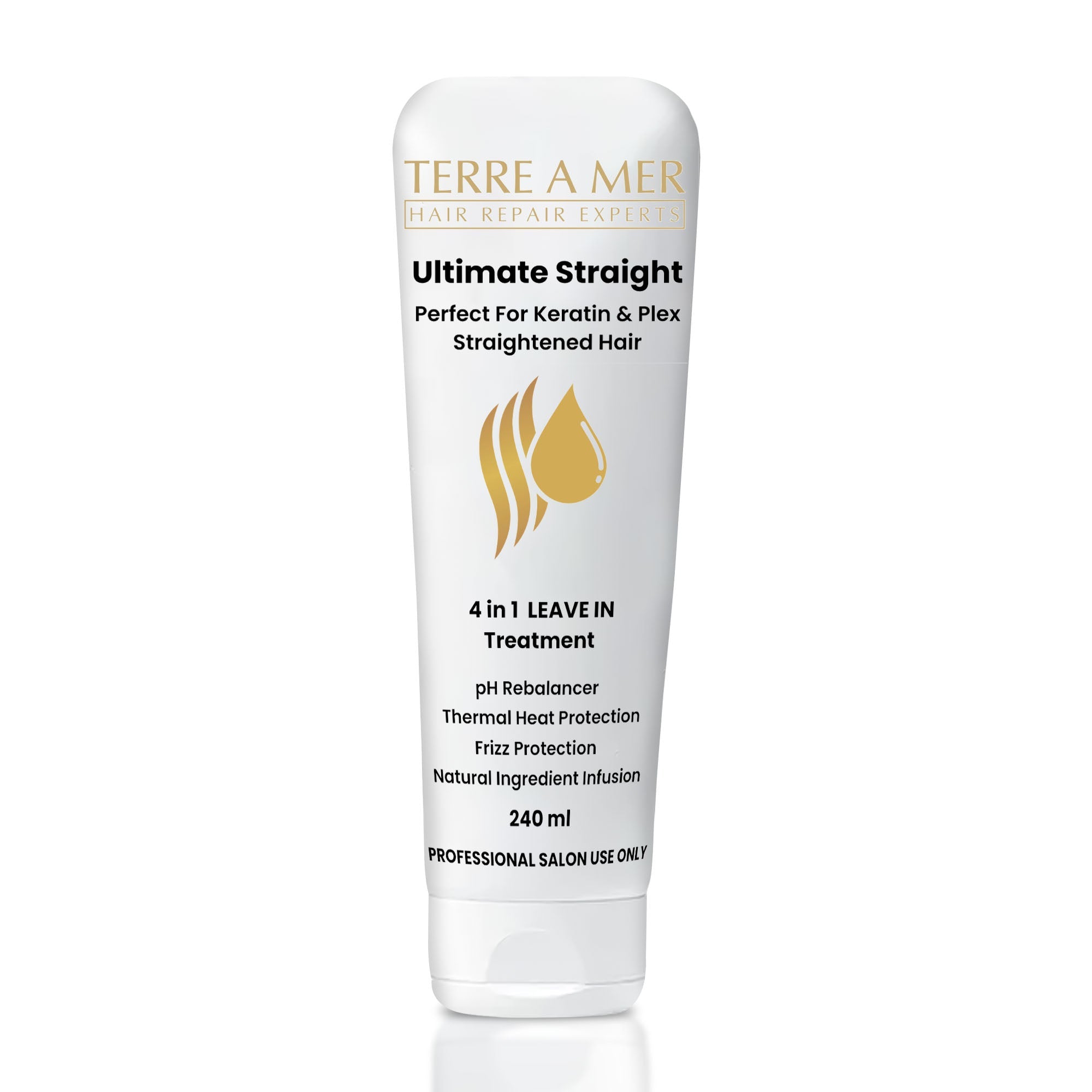 Ultimate Straight Leave-IN (240ml) - Terreamer
