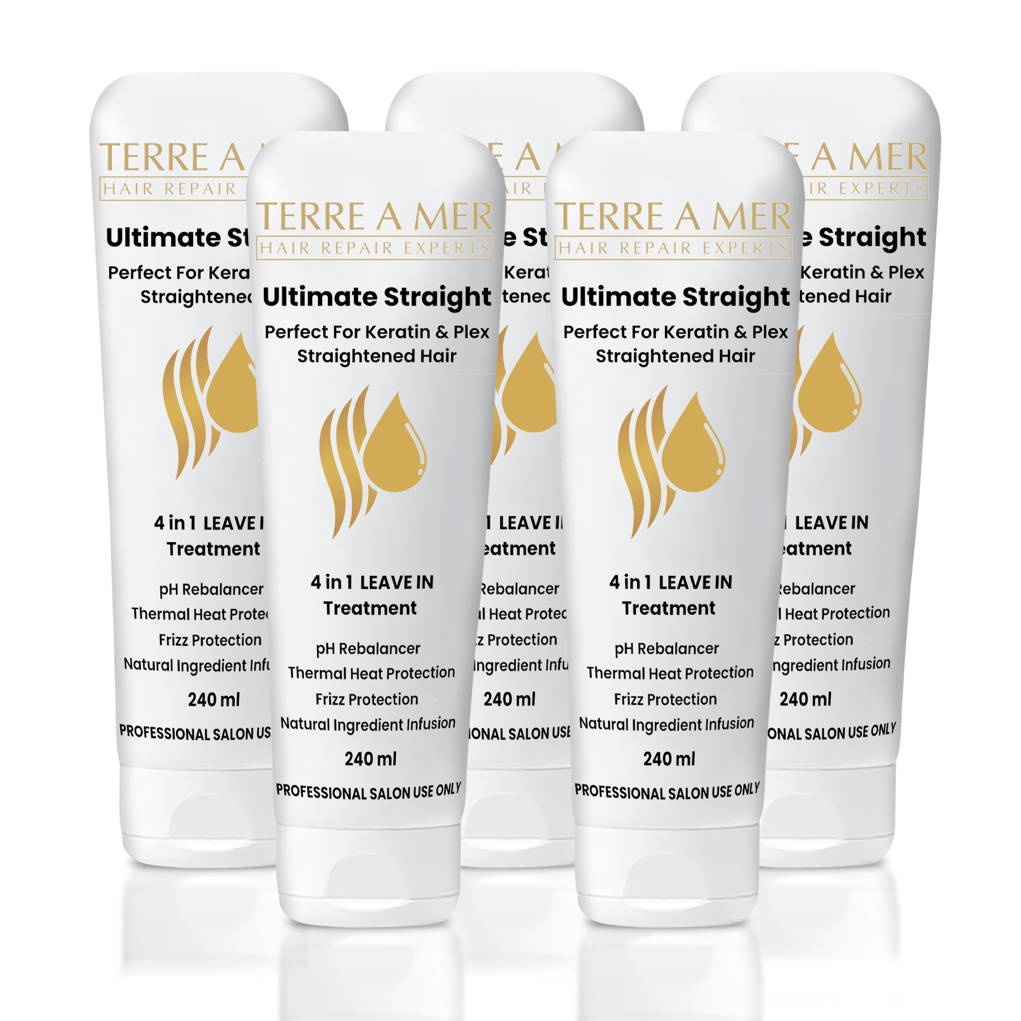 Ultimate Straight Leave-IN (240ml) - Terreamer
