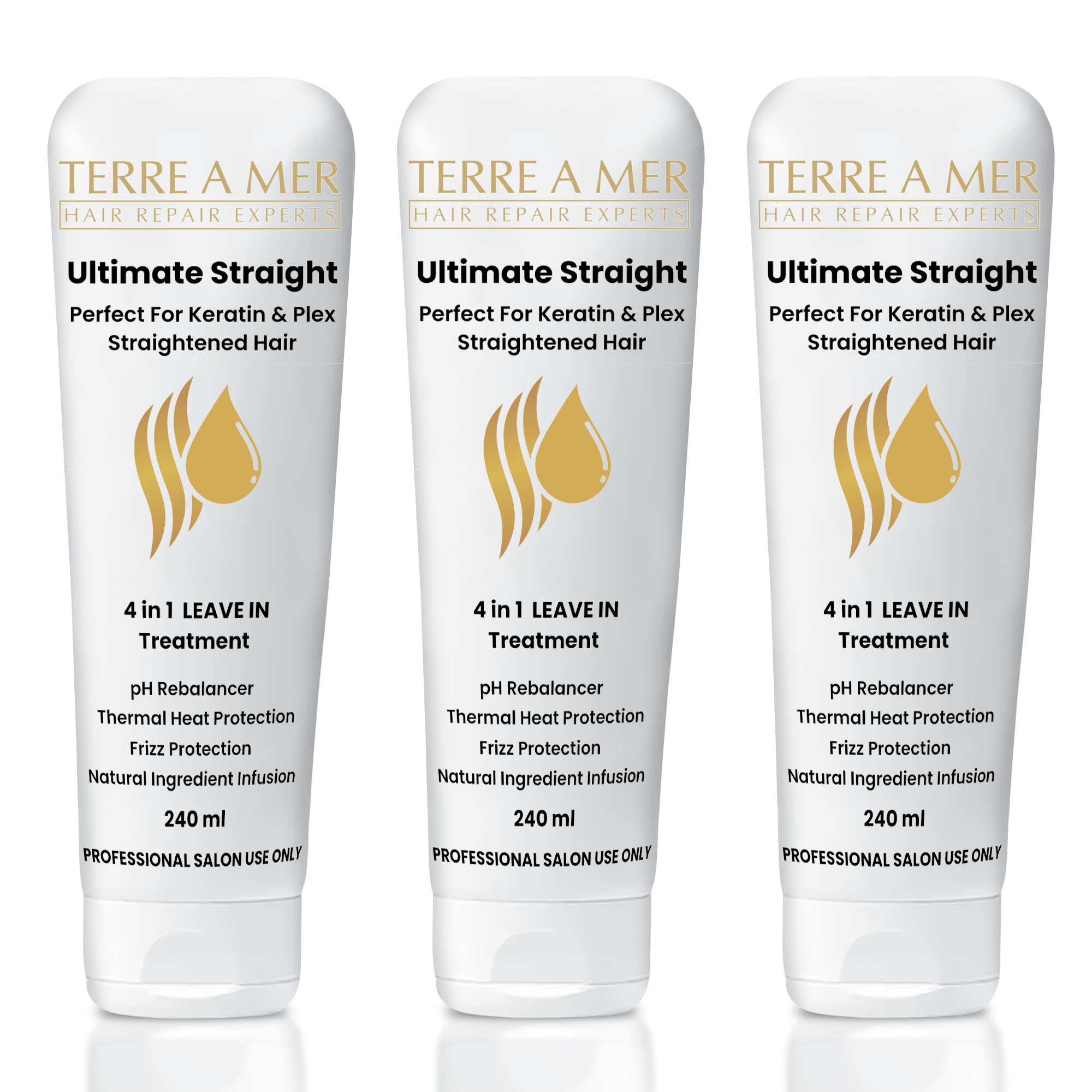 Ultimate Straight Leave-IN (240ml) - Terreamer