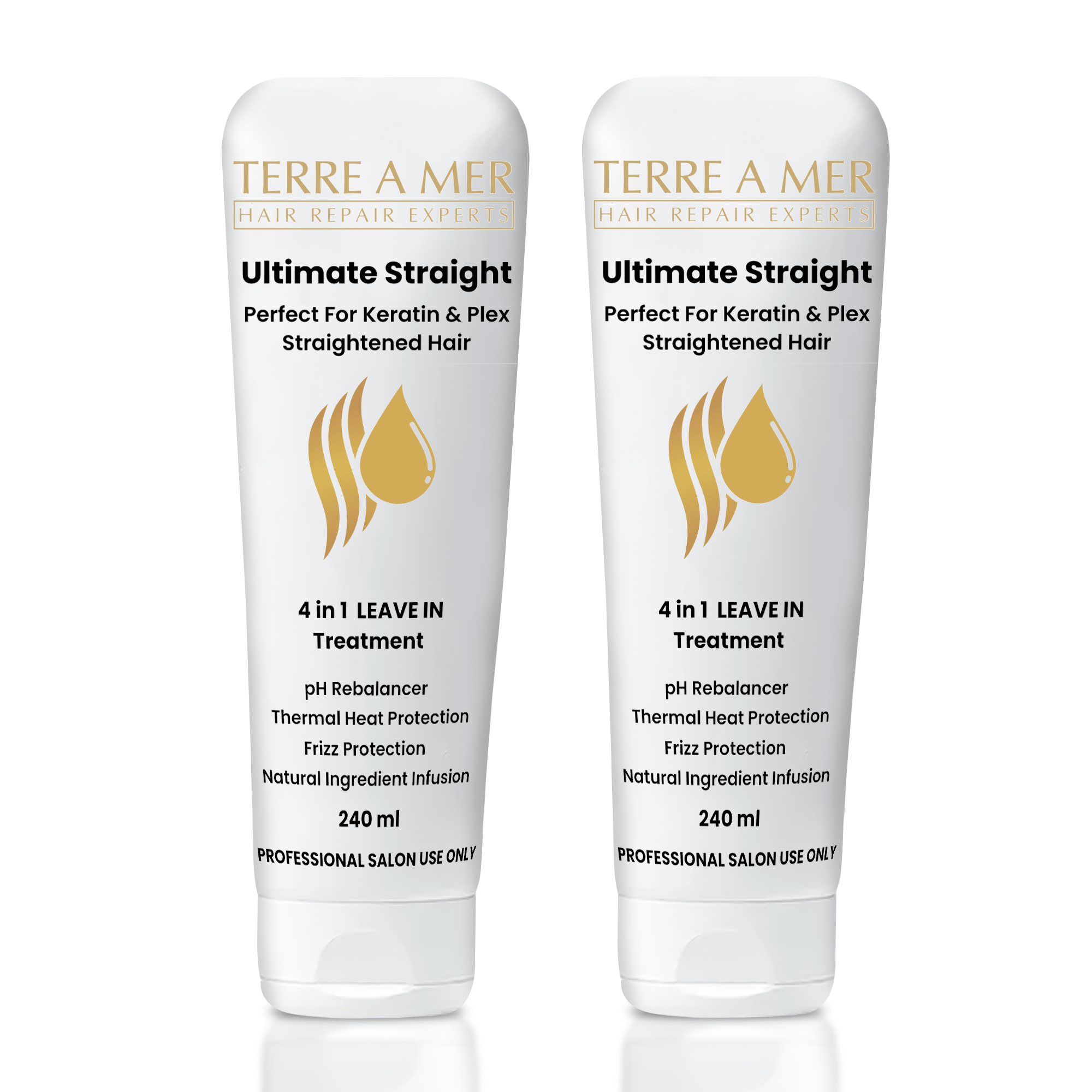 Ultimate Straight Leave-IN (240ml) - Terreamer