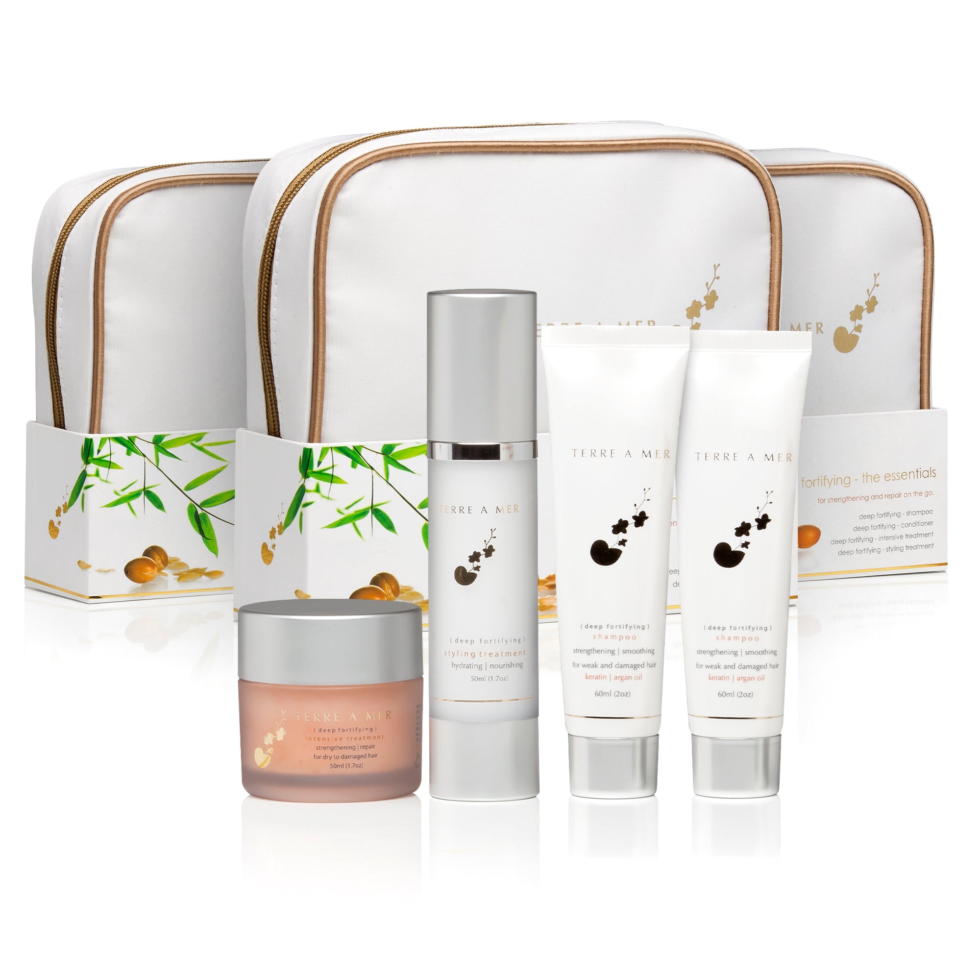 Deep Fortifying Keratin/Argan Oil Aftercare (Travel Pack) - Terreamer