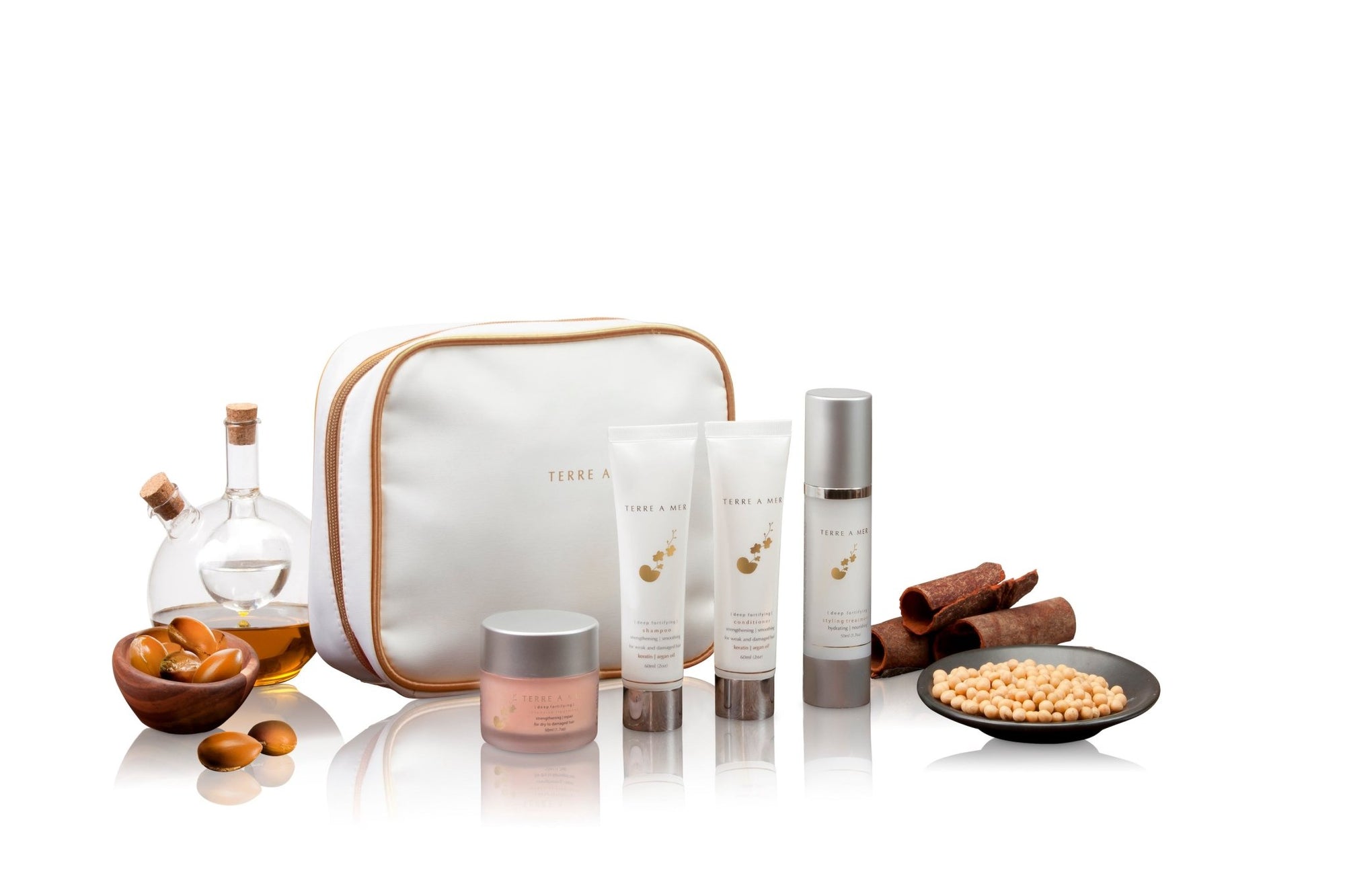 Deep Fortifying Keratin/Argan Oil Aftercare (Travel Pack) - Terreamer