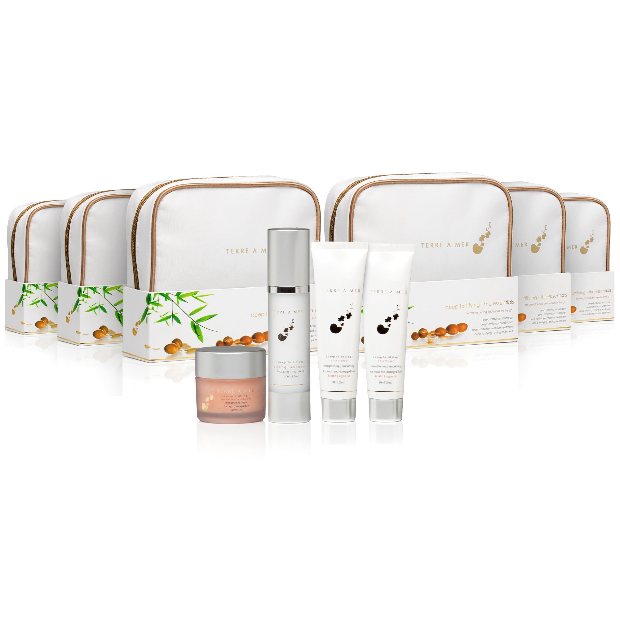Deep Fortifying Keratin/Argan Oil Aftercare (Travel Pack) - Terreamer