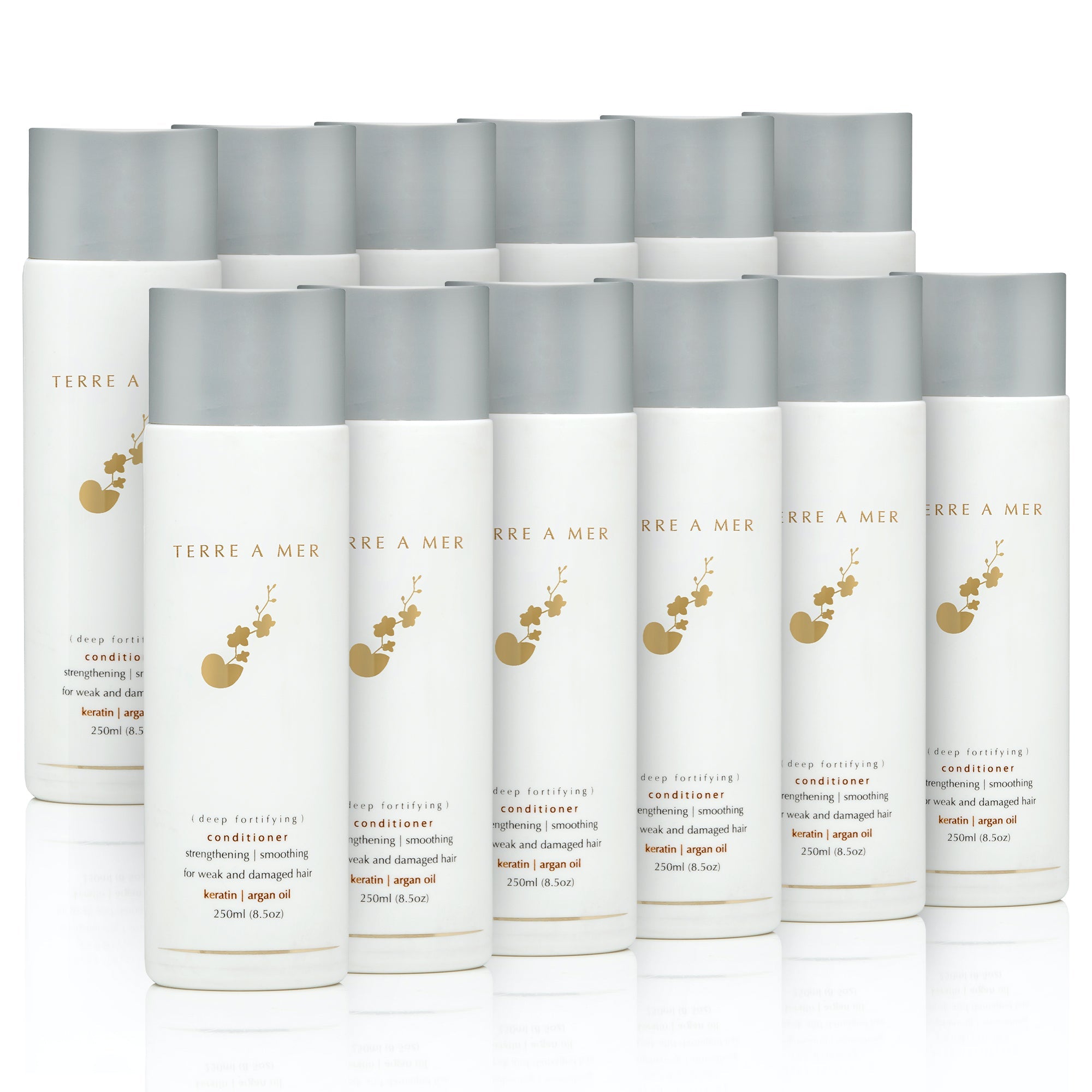 Deep Fortifying Keratin/Argan Oil Conditioner 250ml - Keratin & Nanoplasty SAFE - Terreamer