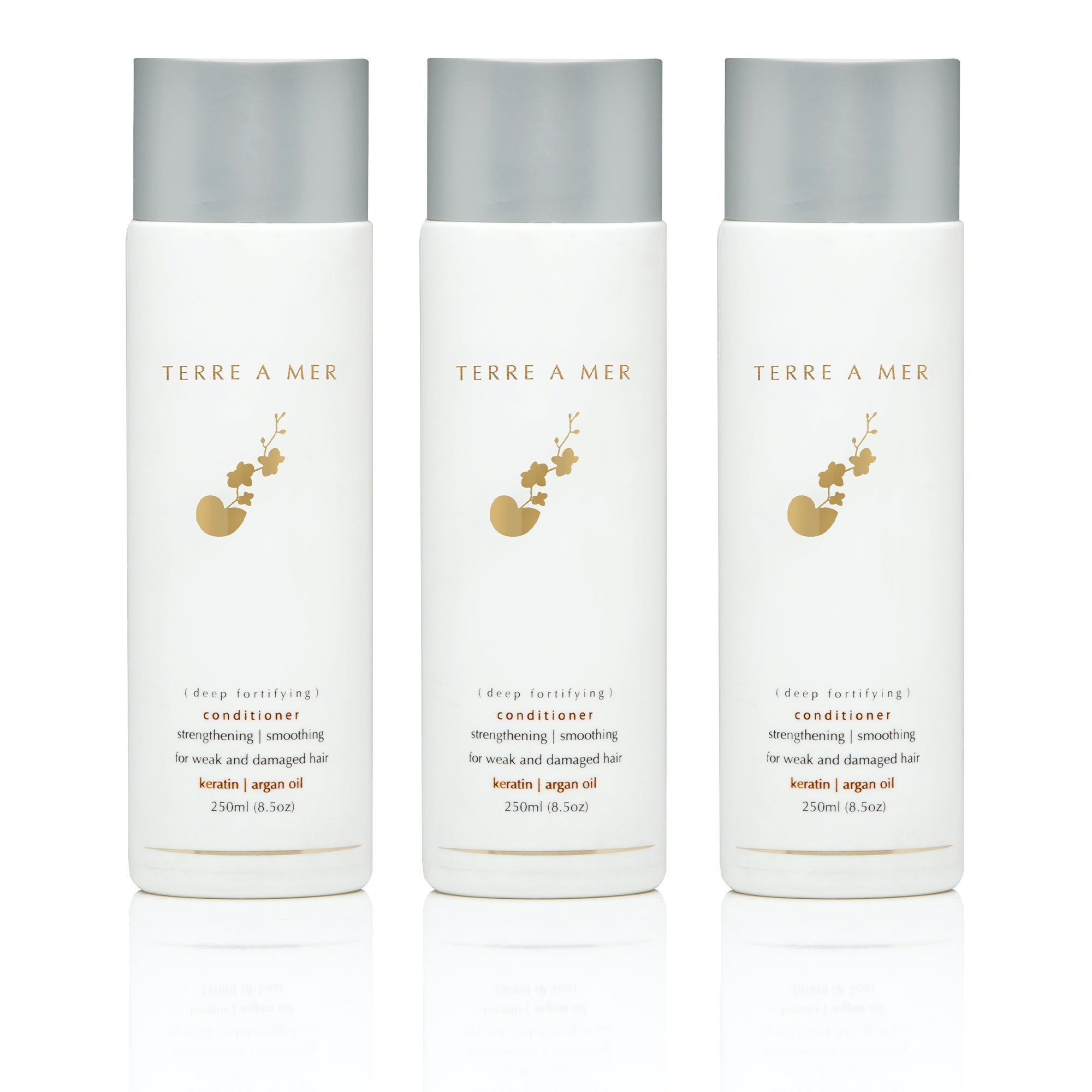 Deep Fortifying Keratin/Argan Oil Conditioner 250ml - Keratin & Nanoplasty SAFE - Terreamer