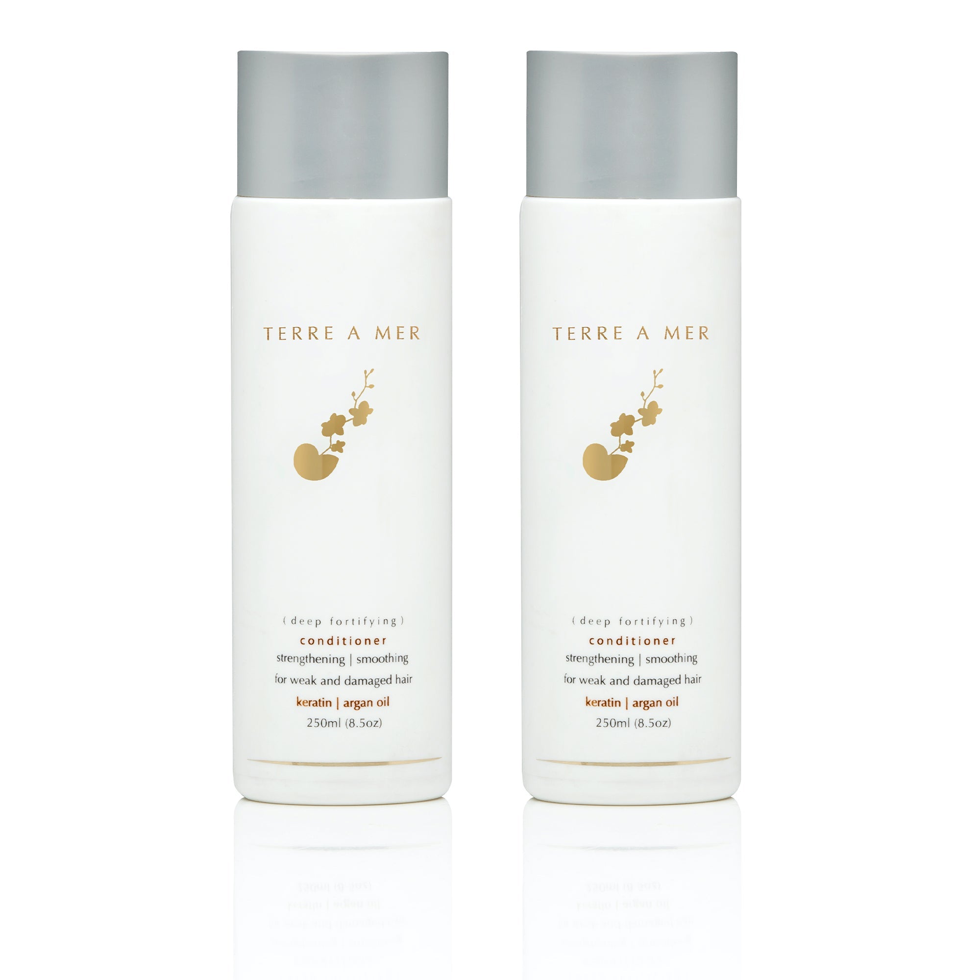 Deep Fortifying Keratin/Argan Oil Conditioner 250ml - Keratin & Nanoplasty SAFE - Terreamer