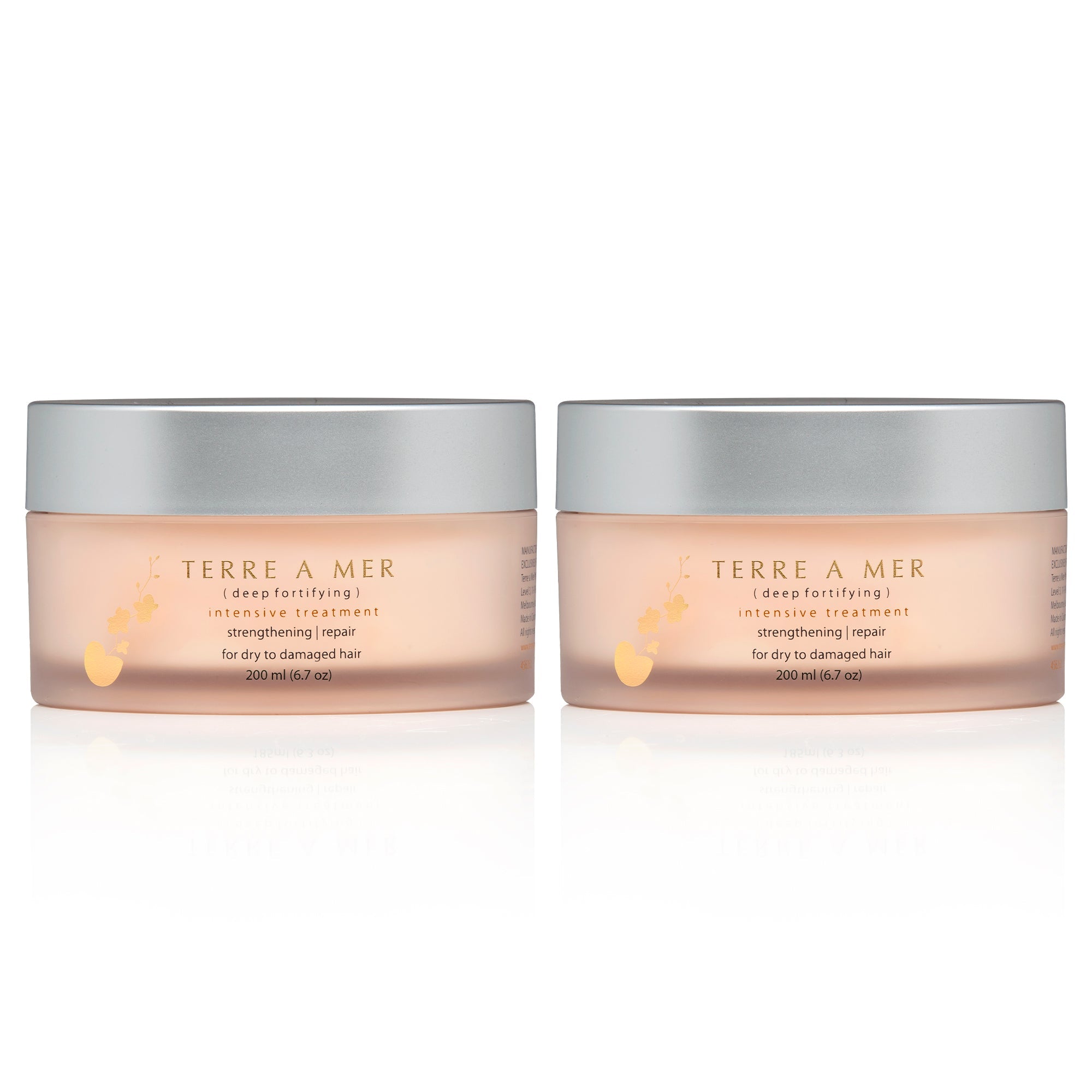 Deep Fortifying Keratin/Argan Oil Intensive Treatment 200ml - Keratin & Nanoplasty SAFE - Terreamer