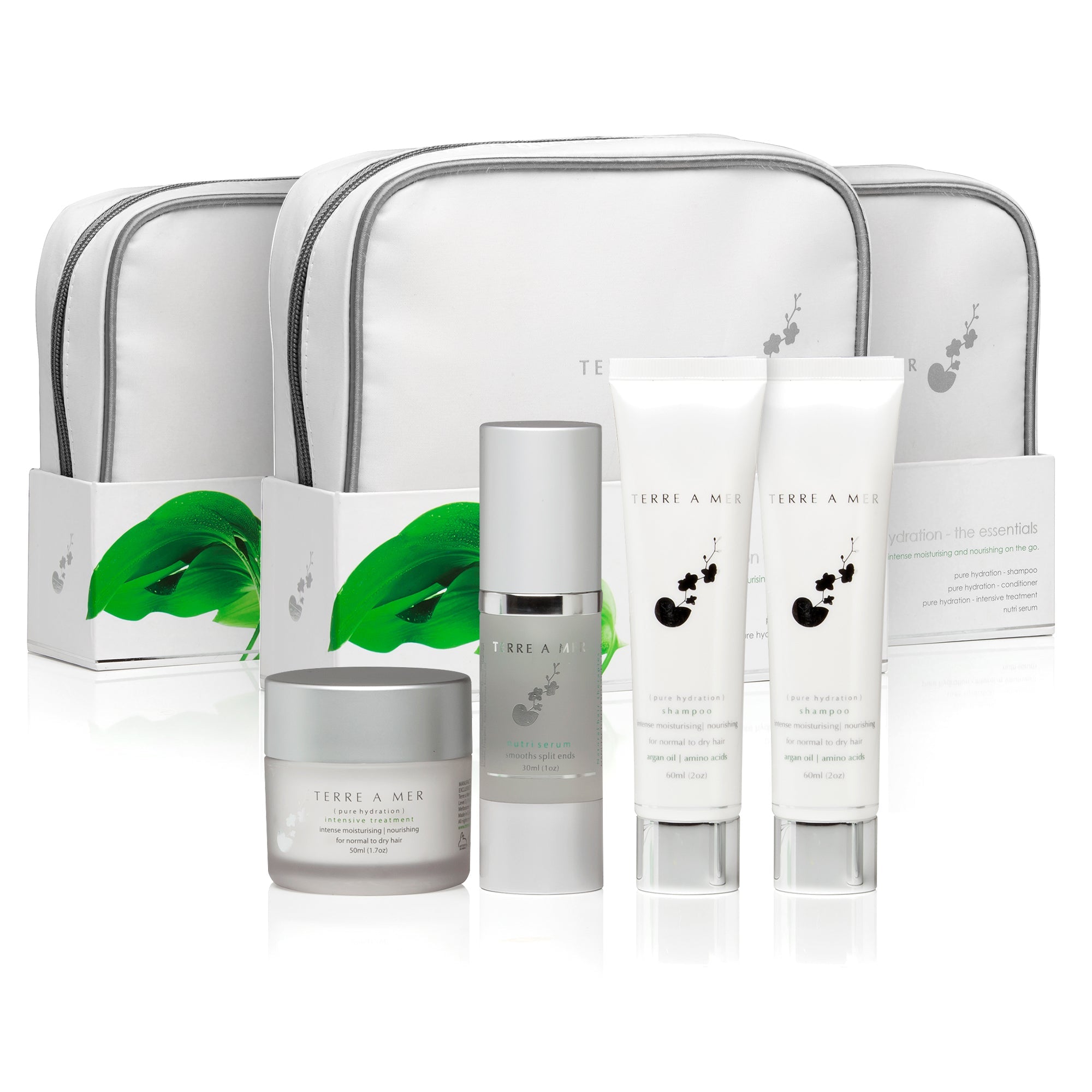 Pure Hydration Amino Acid/Argan Oil Aftercare (Travel/GiftPack) - Terreamer