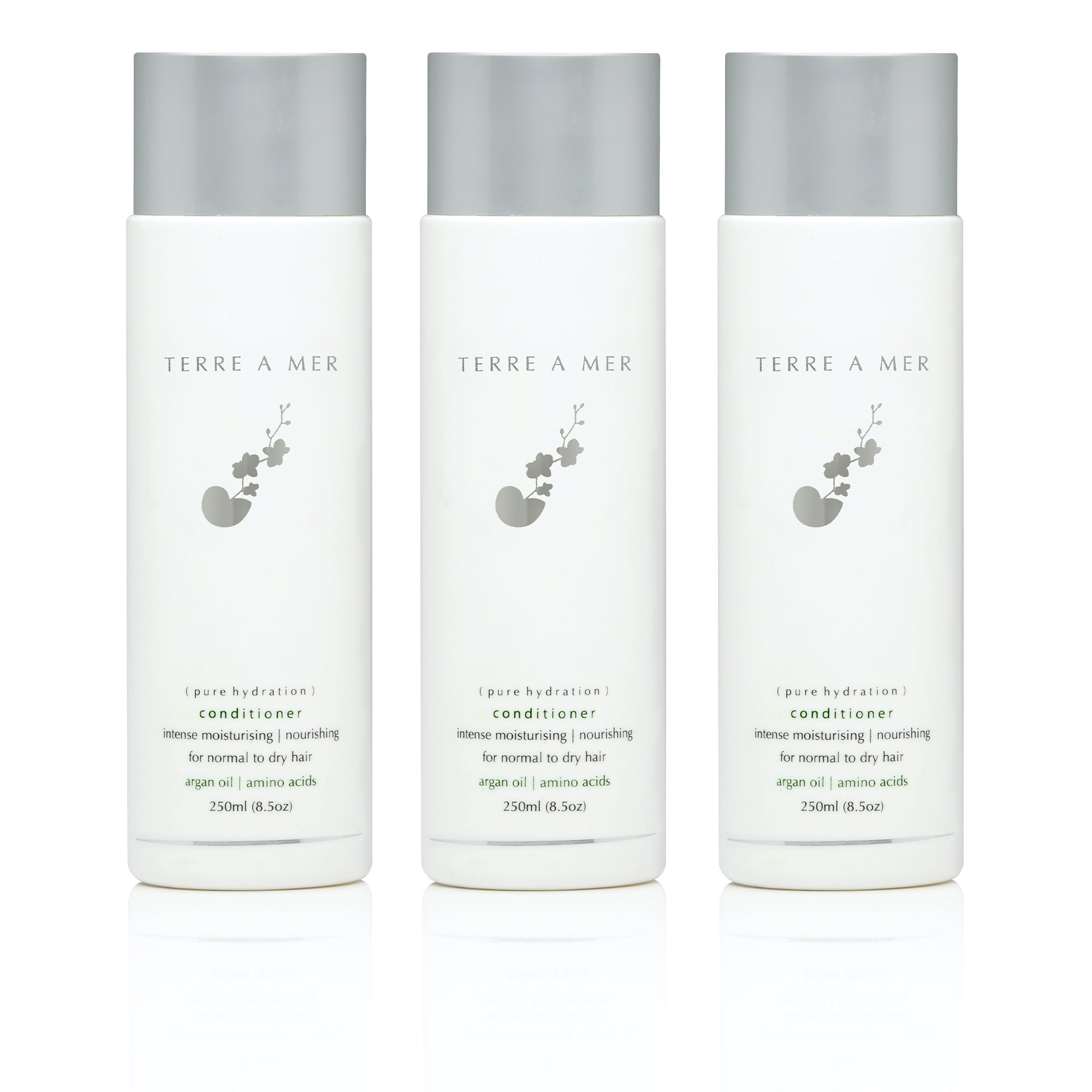 Pure Hydration Amino Acid/Argan Oil Conditioner 250ml - Keratin & Nanoplasty SAFE - Terreamer