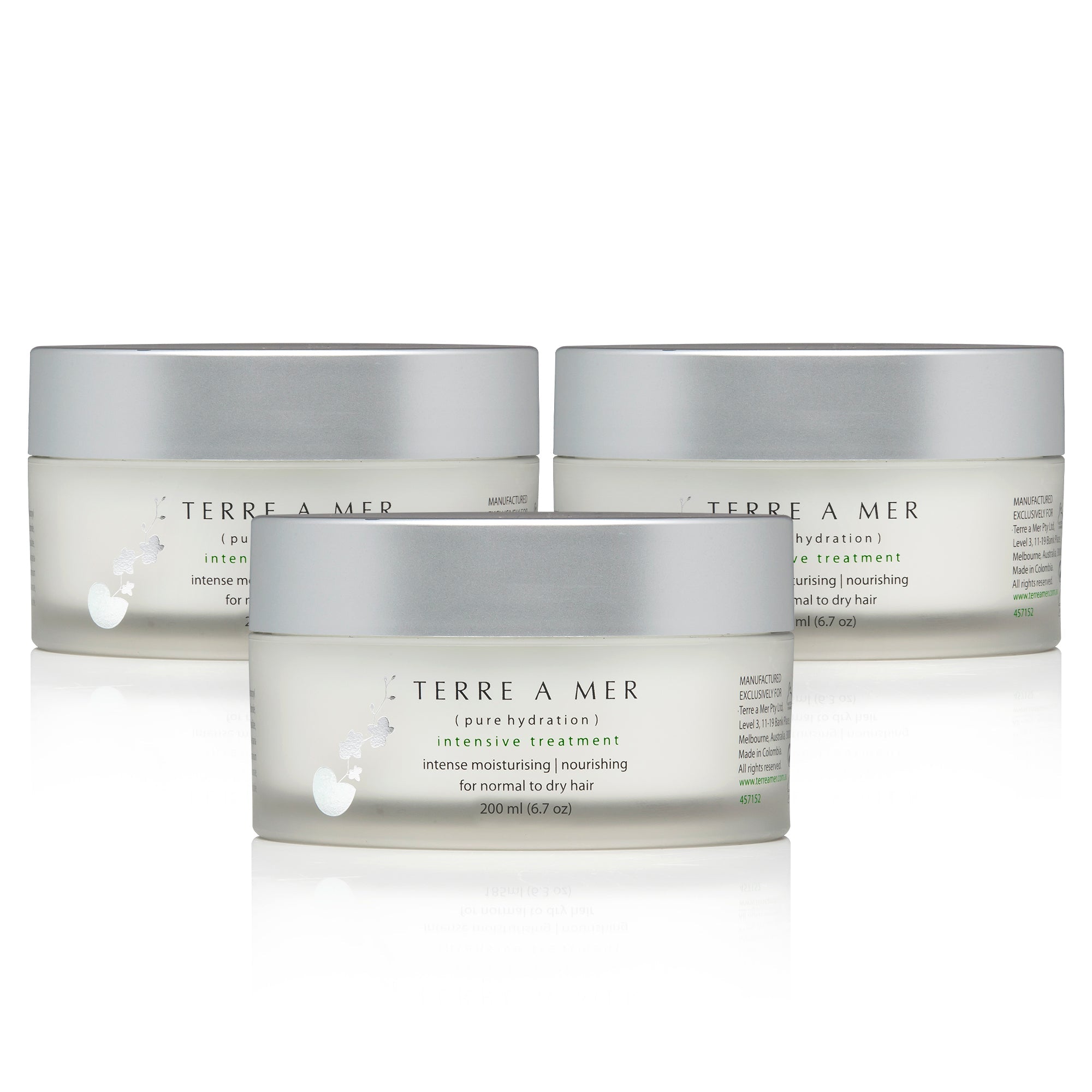 Pure Hydration Amino Acid/Argan Oil Intensive Treatment 200ml - Keratin & Nanoplasty SAFE - Terreamer