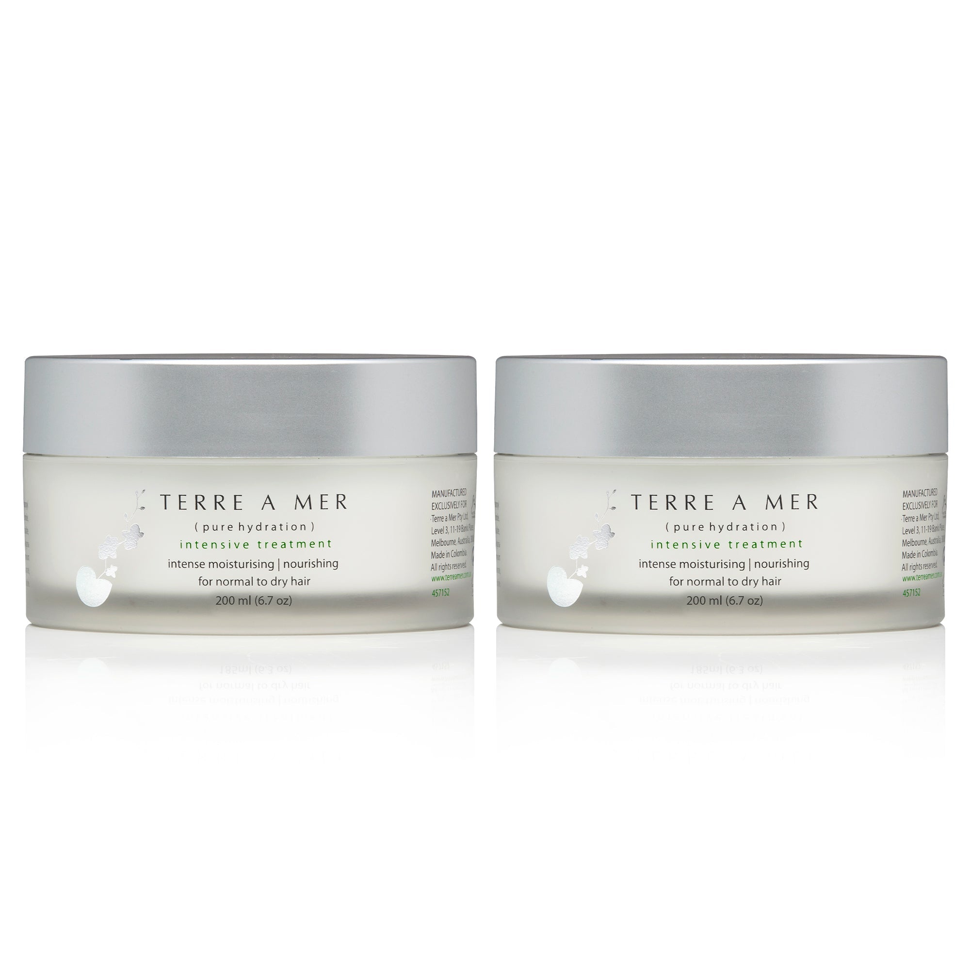 Pure Hydration Amino Acid/Argan Oil Intensive Treatment 200ml - Keratin & Nanoplasty SAFE - Terreamer