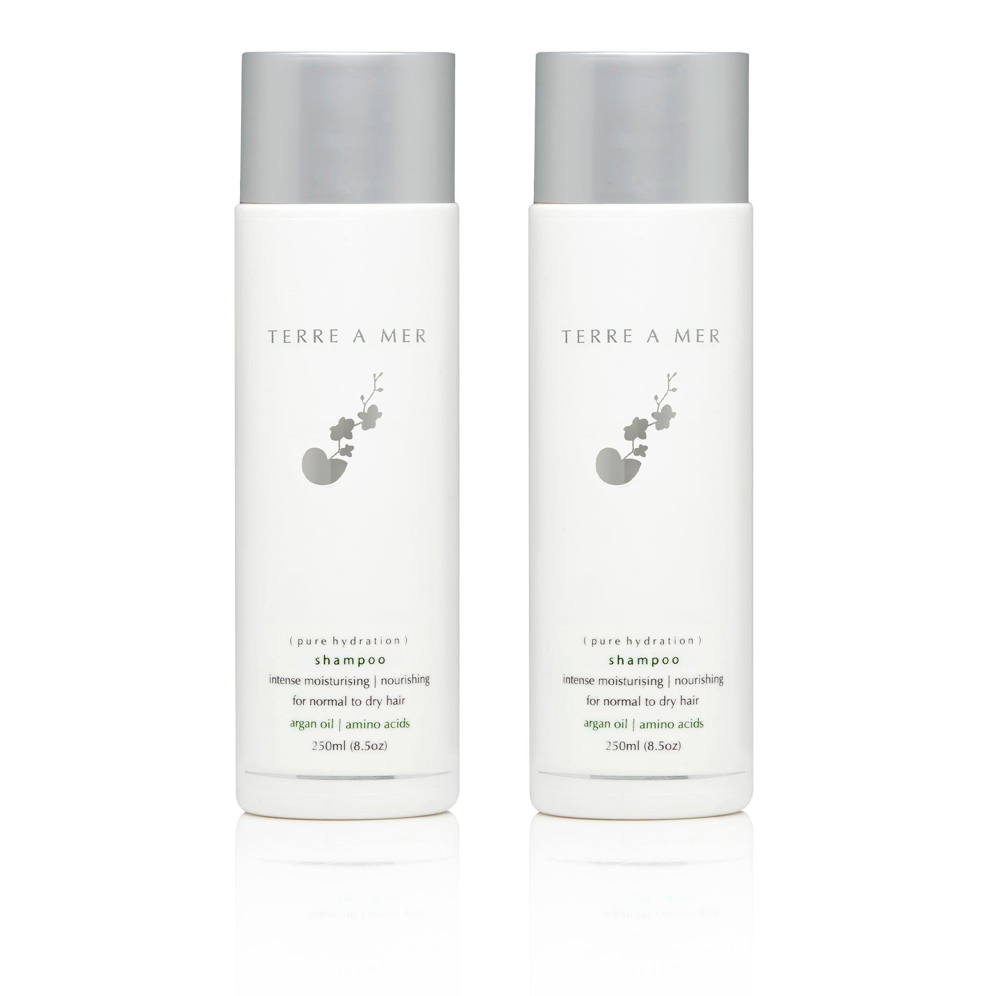 Pure Hydration Amino Acid/Argan Oil Shampoo 250ml - Keratin & Nanoplasty SAFE - Terreamer