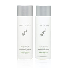 Pure Hydration Shampoo & Conditioner 250ml Bundle - Keratin & Nanoplasty SAFE - Terreamer